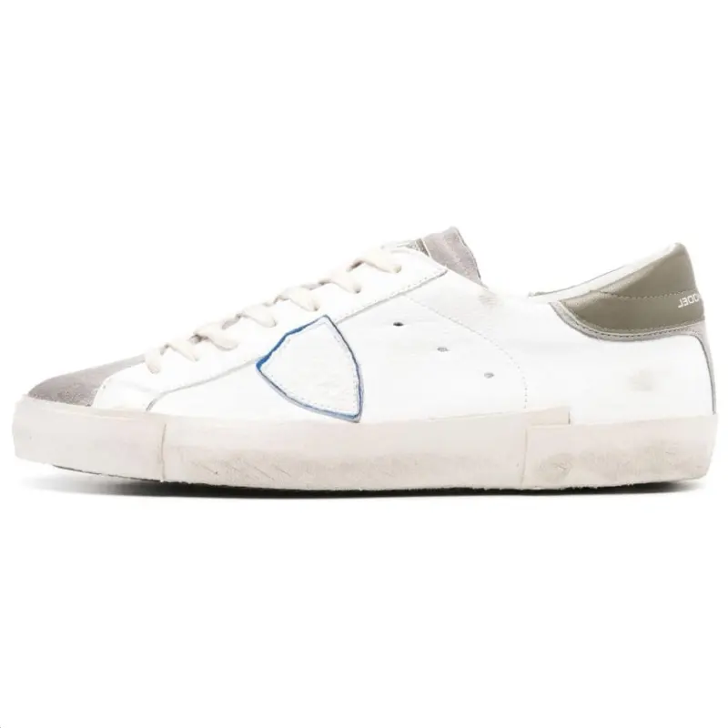 PHILIPPE MODEL Slip Resistant Slip Resistant Low top Skateboard Shoes Men's White