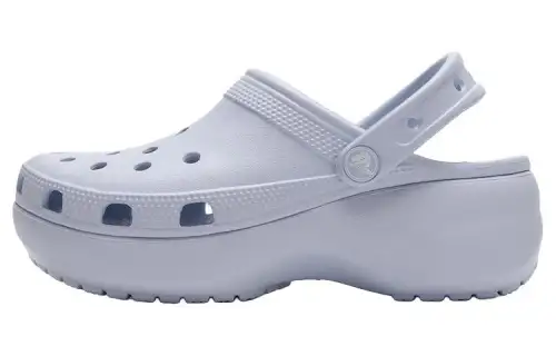 Crocs Classic Platform Shoes 'Blue' Women's
