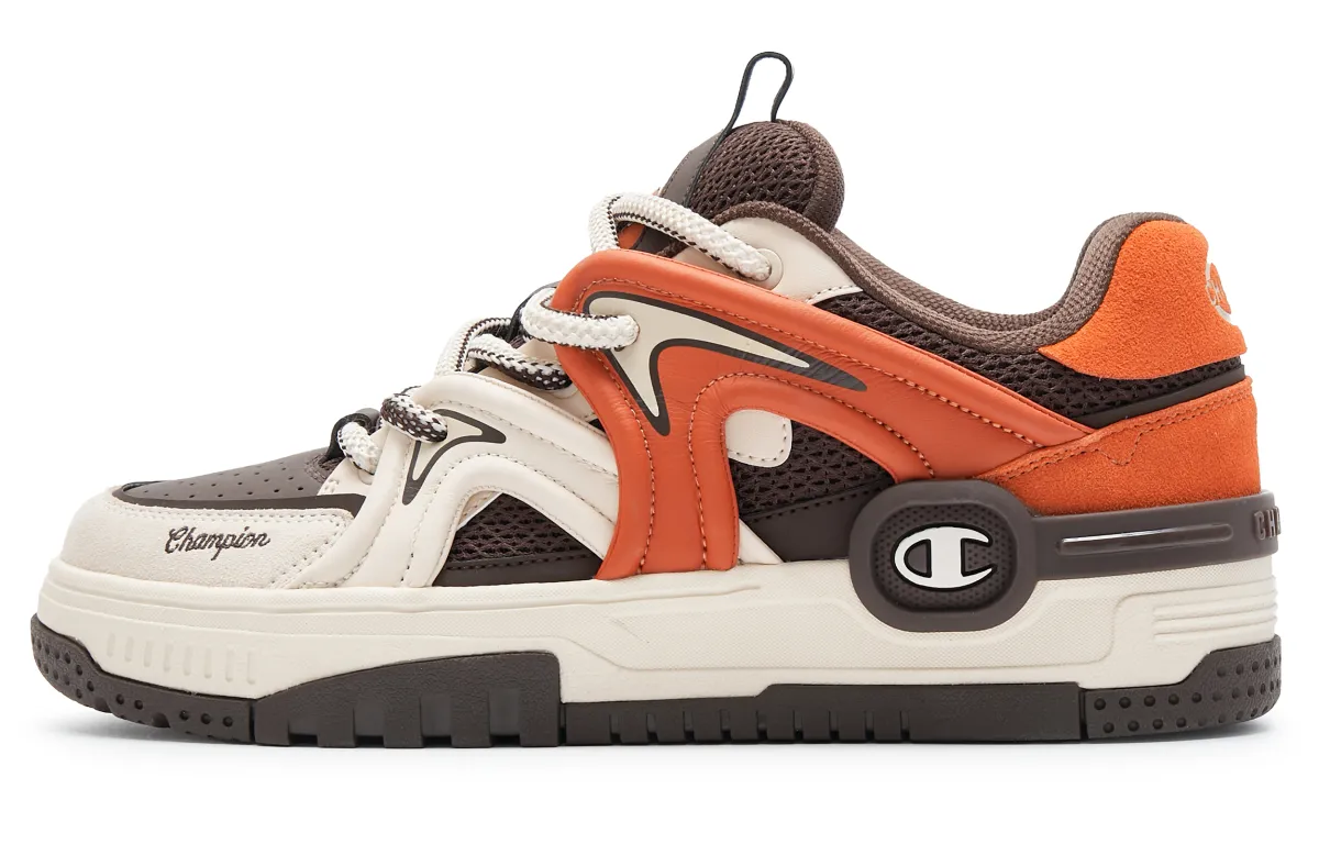 Champion Soaring Cloud Karst Skate Skateboard Shoes Men's Orange