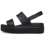Crocs Brooklyn Beach Sandals Women's Black