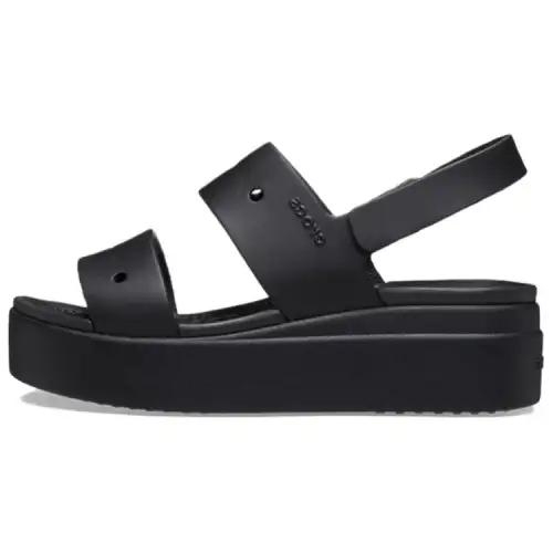 Crocs Brooklyn Beach Sandals Women's Black