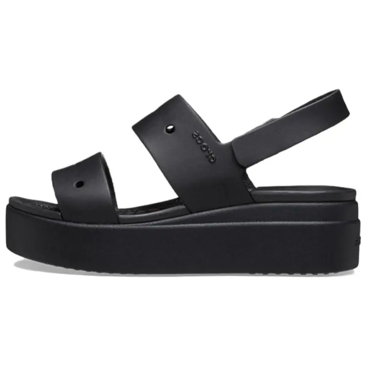 Crocs Brooklyn Beach Sandals Women's Black