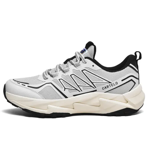 CARTELO Slip Resistant, Abrasion Resistant, Breathable, Lightweight Low top Casual Shoes Men's