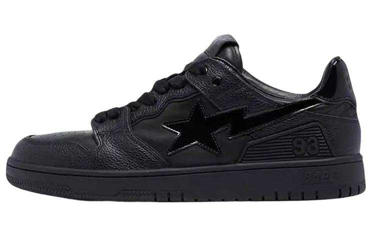 A BATHING APE® Sk8 Sta #3 M1 "Black" Sneakers
