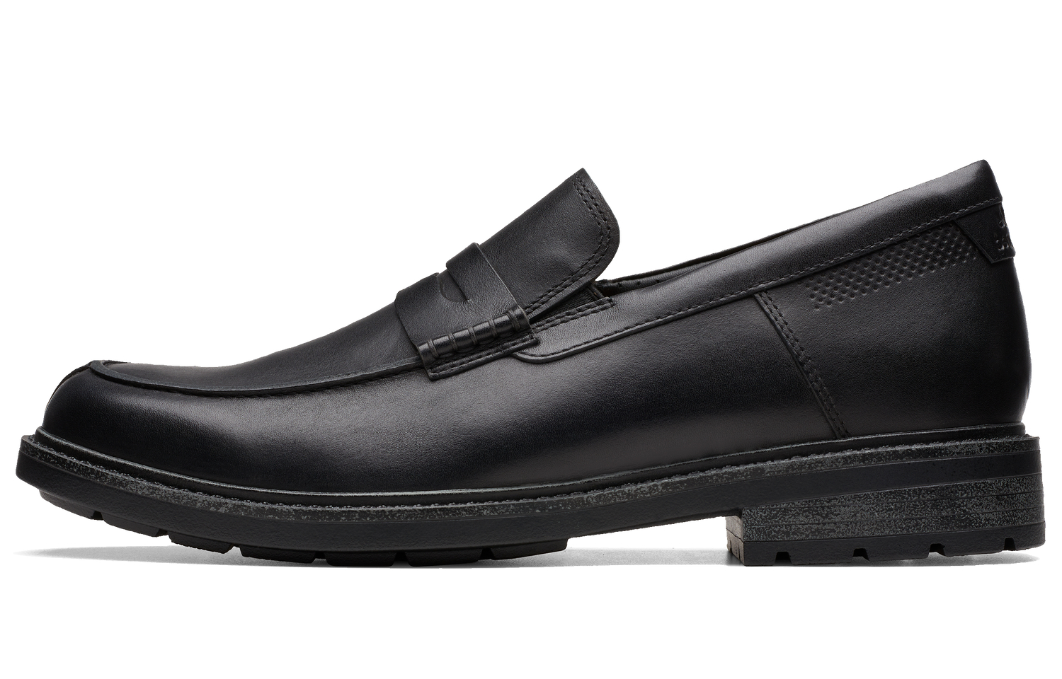 Clarks Yoyo Xire Collection Cow Leather Loafers Men's Black