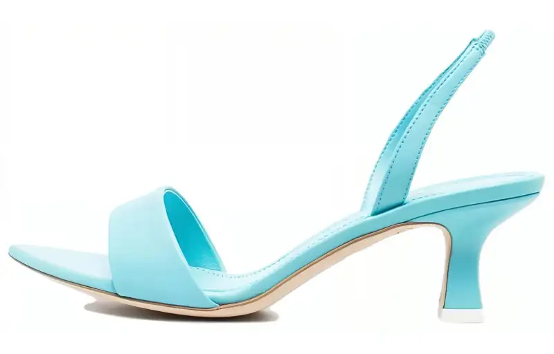 3JUIN Slip on 70mm Pointed toe Sandals Women's