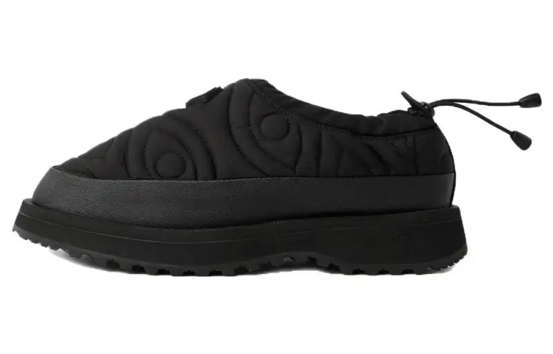 District Vision x Suicoke Comfortable Slip Resistant Abrasion Resistant Low top Casual Shoes Men's Black