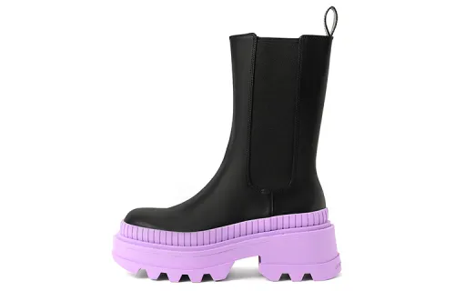 CHARLES&KEITH Chelsea Boots Women's Purple