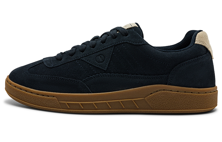 Clarks Art Motion Collection Leather Stylish Skateboarding Shoes Men's Marine Blue