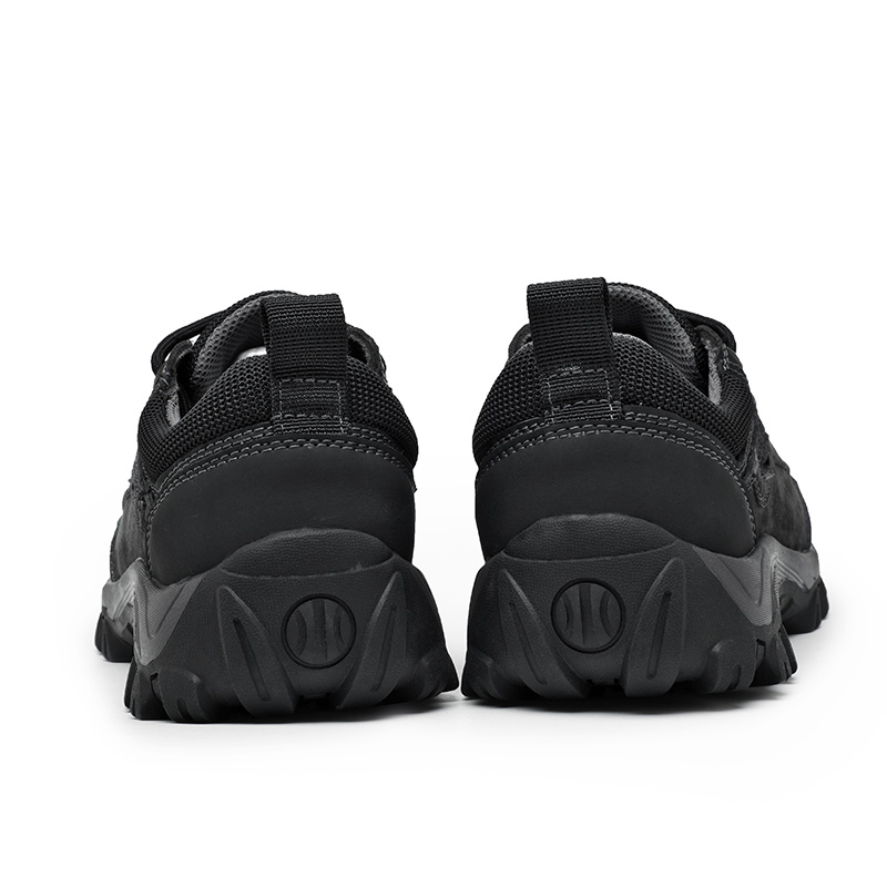 JIGONGYANG Pigskin Low top Mountaineering & Hiking Shoes Men’s