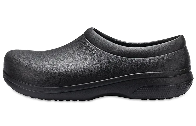 Crocs EVA Quick Dry Closed Toe Slippers Unisex Black