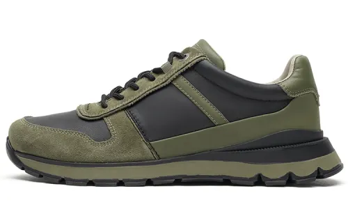 Clarks Low top Casual Shoes Men's Dark Olive Green