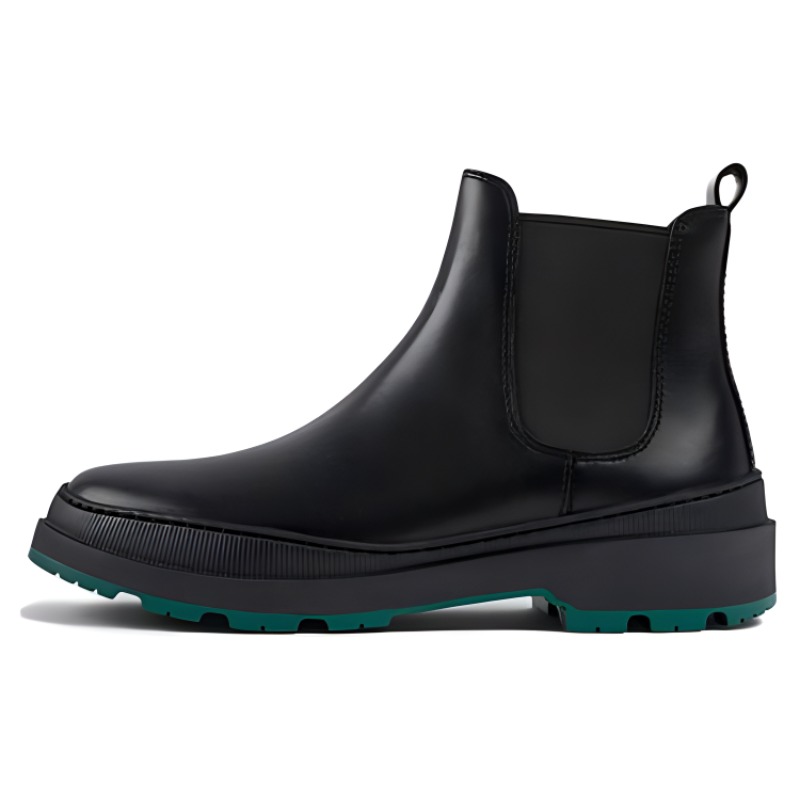 CAMPER Brutus Trek Leather Short Chelsea Boots 3.8cm Men's Black