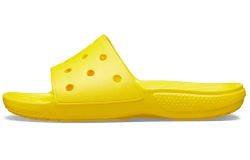 Crocs Cozy Non Slip Sports Slippers Unisex Yellow