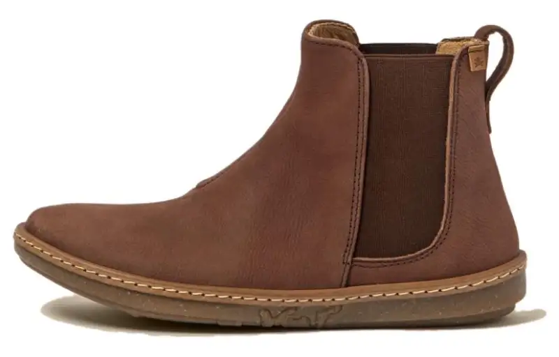 El Naturalista Short Chelsea Boots Women's Brown