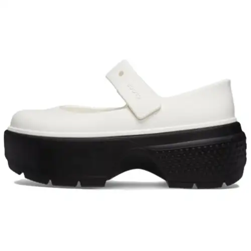 Crocs EVA One Strap Sandals Women's Chalk