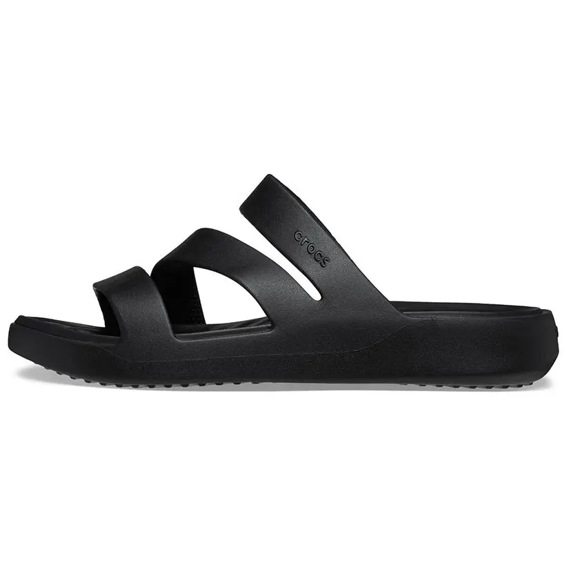 Crocs Abrasion Resistant Slide Slippers Women's Black