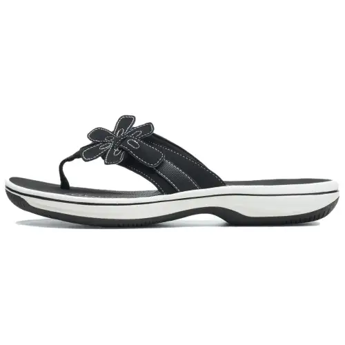 Clarks EVA Flip Flops Women's Black