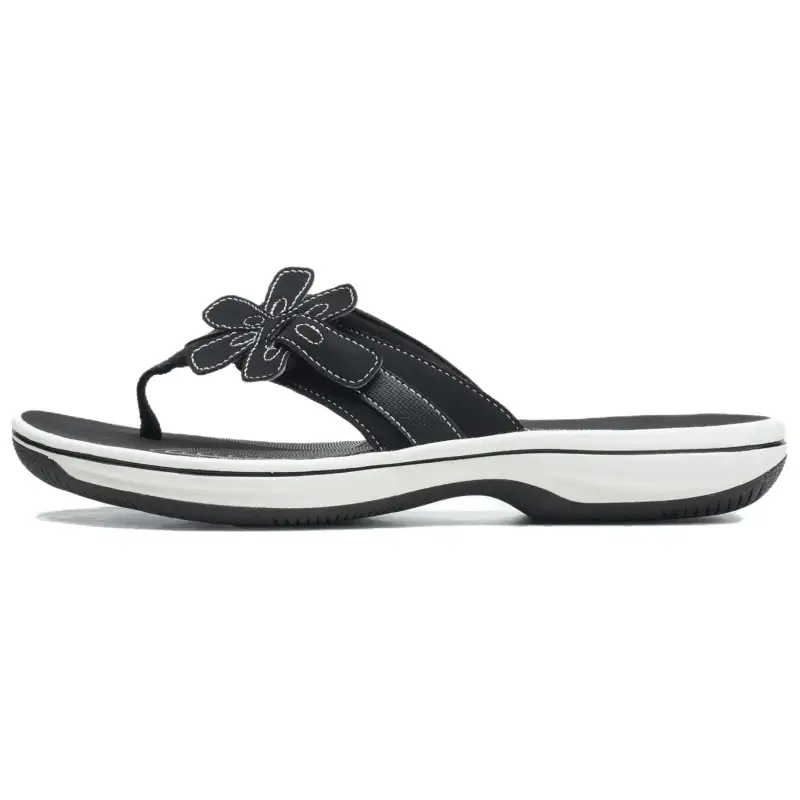 Clarks EVA Flip Flops Women's Black