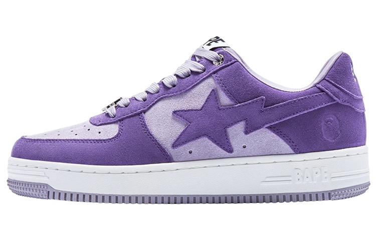 Мужские кеды A BATHING APE A BATHING APE STA (фиолетовые)