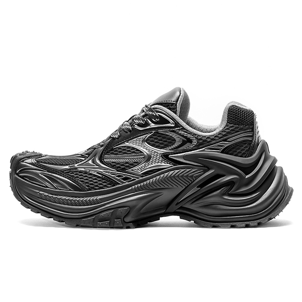 OGR Cobra Low top Casual City Commuting Running Shoes Unisex Black OG Black