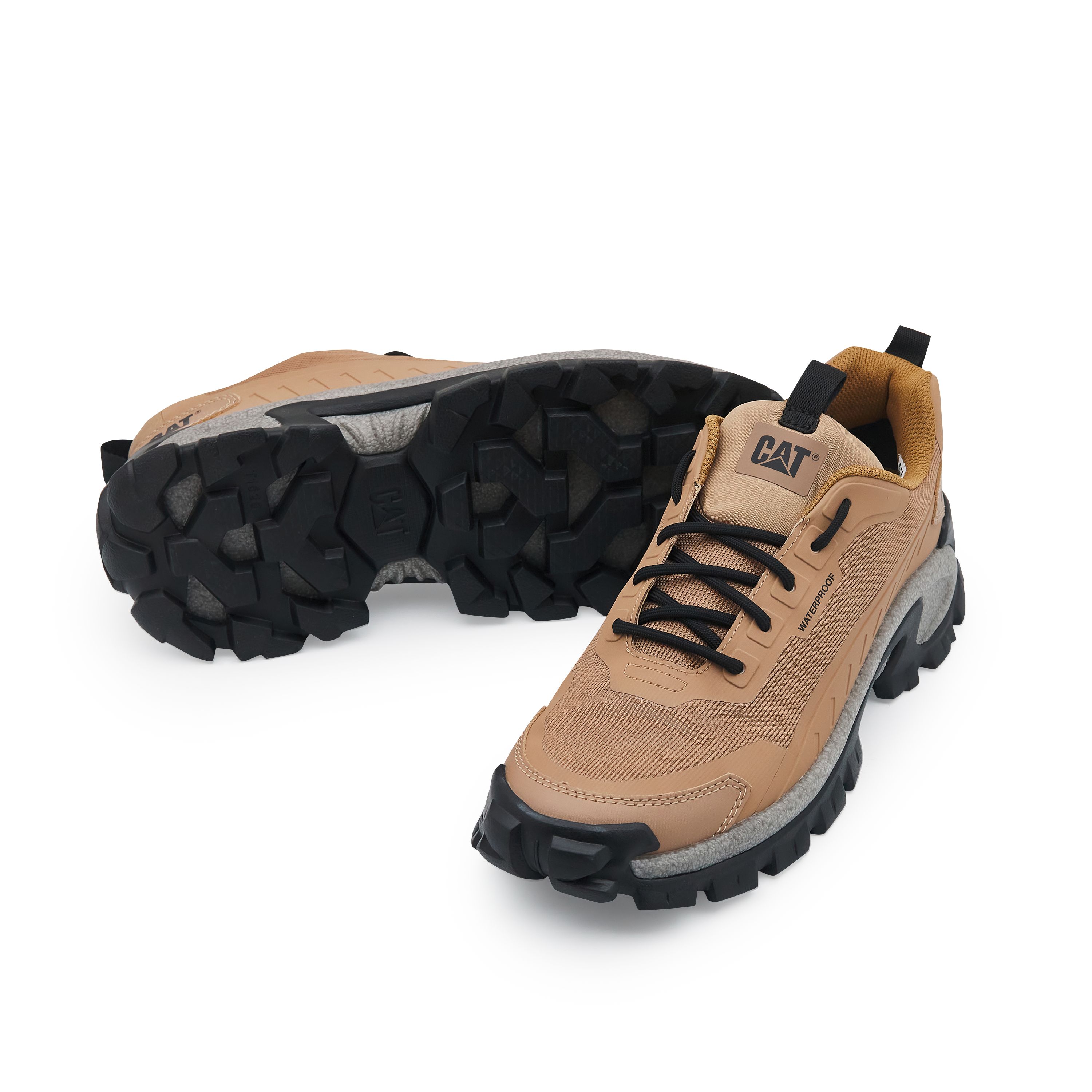 CAT Outdoor Shoes Unisex Low Top Brown