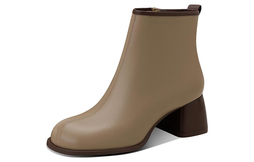 JESSICA SOPHIA Sheepskin Ankle Boots Women's