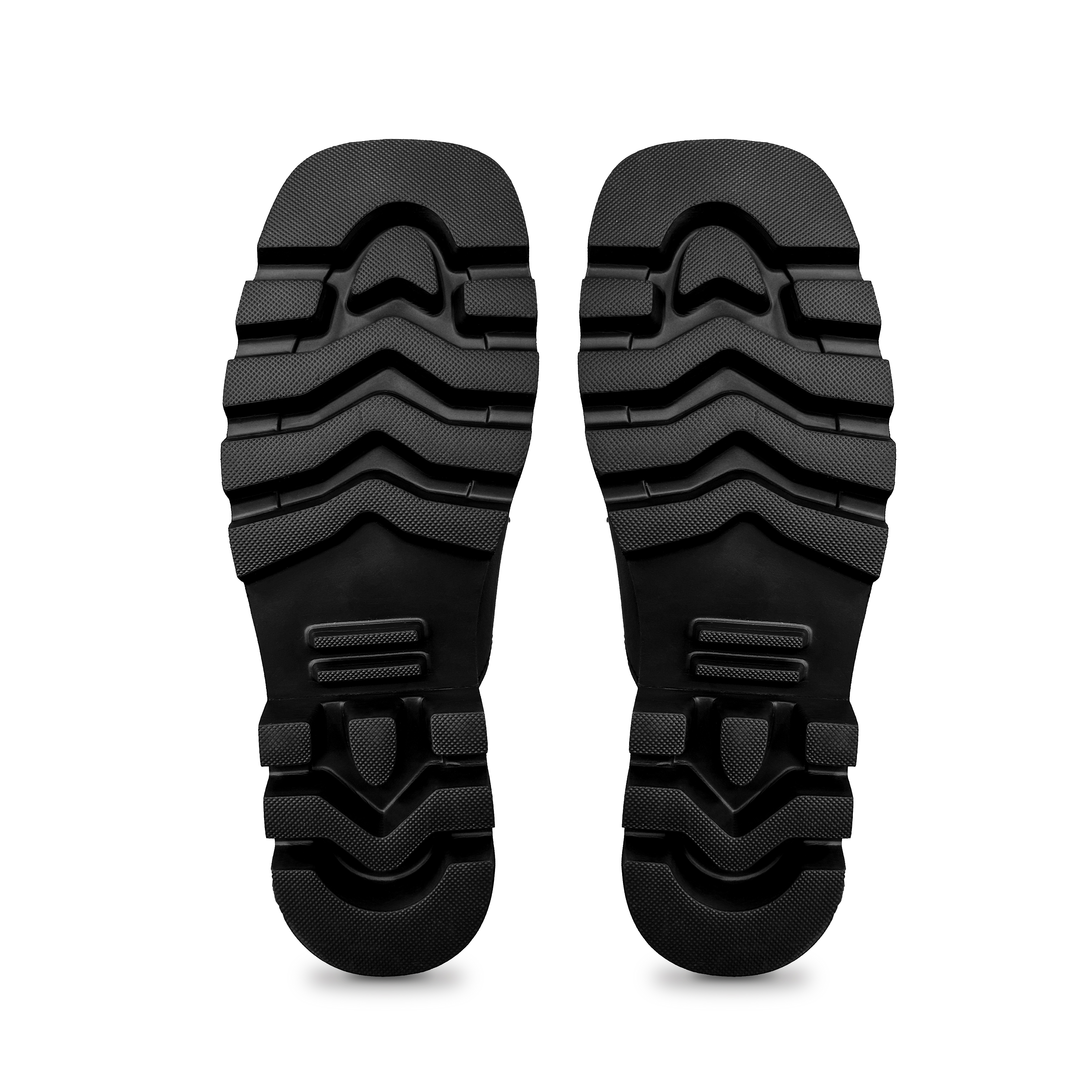 Kami Anger Top Grain Cow Leather Low top Platform Shoes Unisex Black