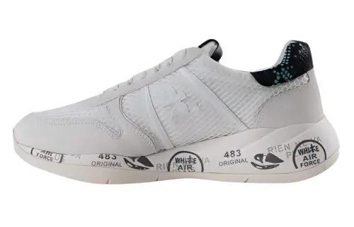 PREMIATA Leather Low top Casual Shoes Women's Gray