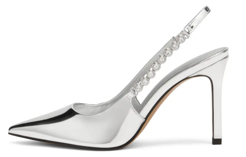 CHARLES&KEITH Small Ck Slim Heel High Heels 9.1cm Women's