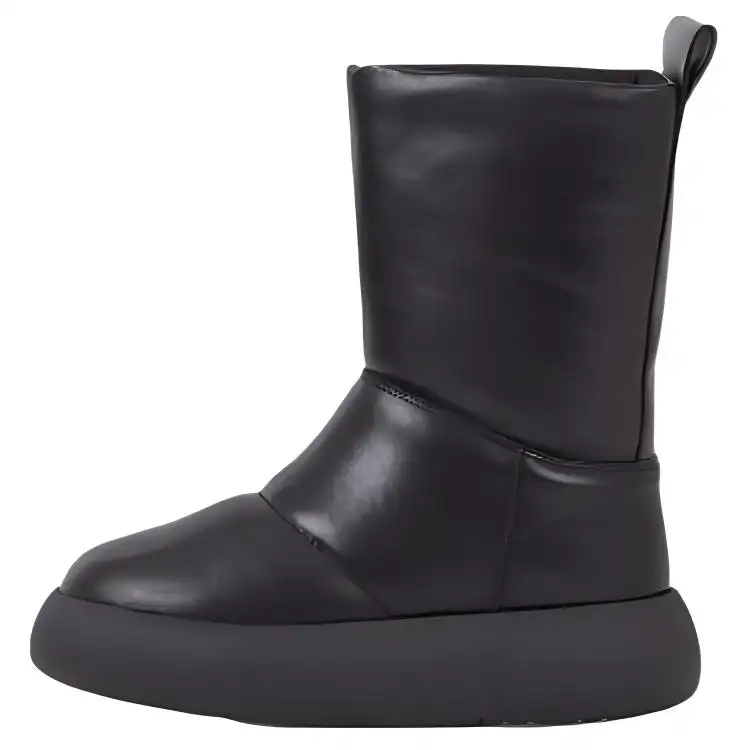 VAGABOND SHOEMAKERS Thermal Comfortable Round Toe Snow Boots Women's Black