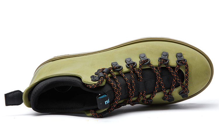 Native Shoes Combat Boots Unisex Army Green