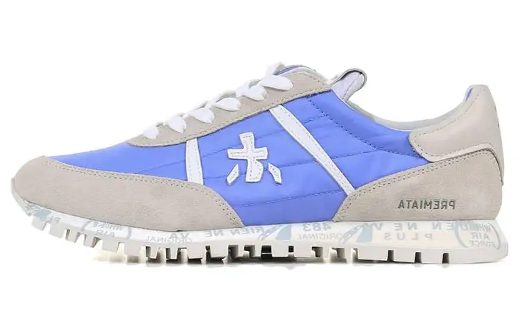 PREMIATA Low top Casual Shoes Women's Gray Blue