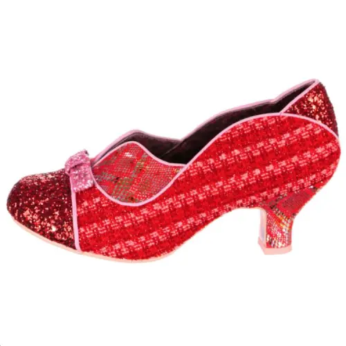 IRREGULAR CHOICE Pu High Heels 6CM Women's Red