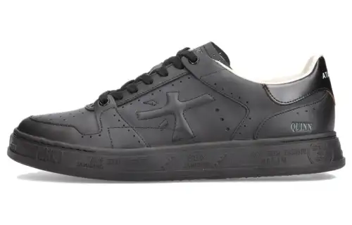PREMIATA Leather Low top Skateboard Shoes Men's Black