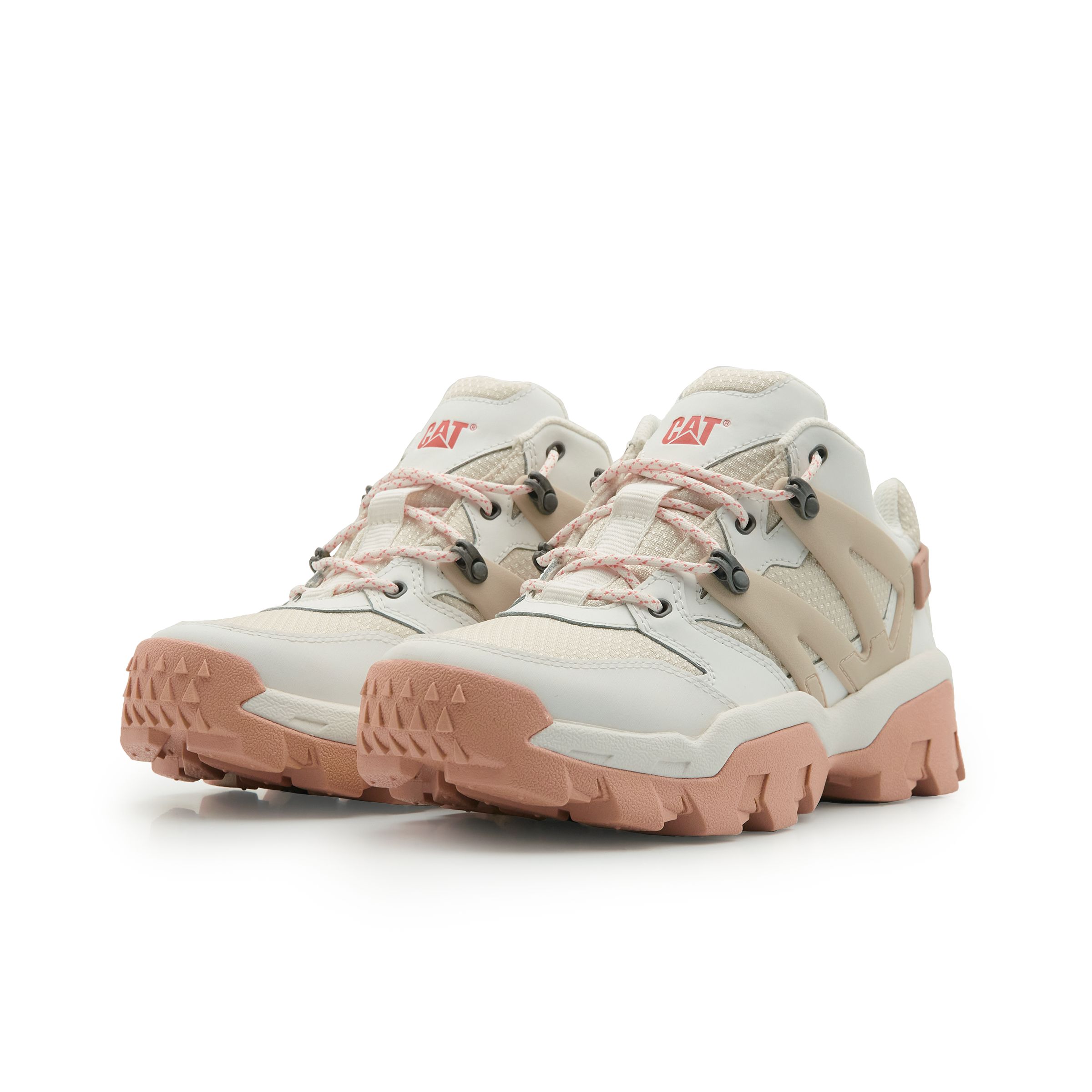 CAT Low top Outdoor Shoes Unisex Khaki White