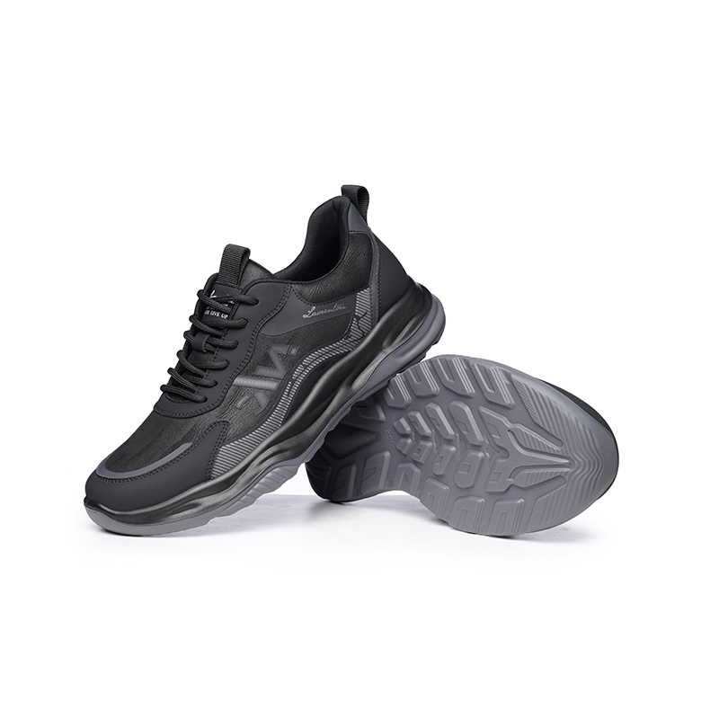 LAORENTOU Outdoor Shoes Men’s Low Top Black