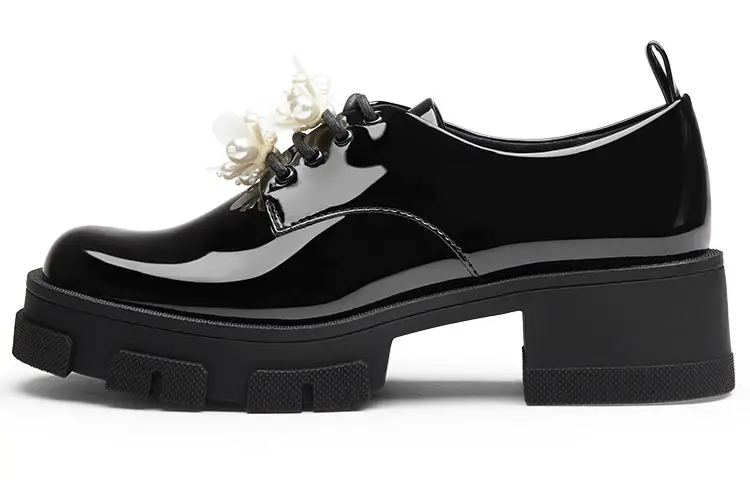CHARLES&KEITH Pu Platform Shoes 4.7cm Women's