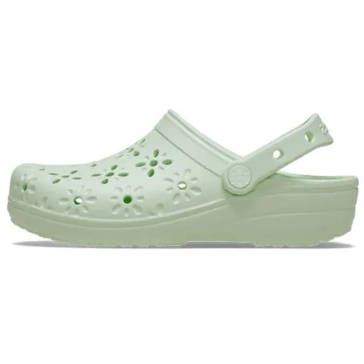 Crocs Classic Stamen EVA Clogs Women's Green