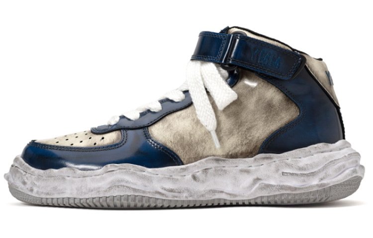 Maison MIHARA YASUHIRO Wayne OG Sole Brushed Patent High Blue