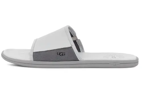 UGG Rubber Sole Slide Slippers Men's Gray
