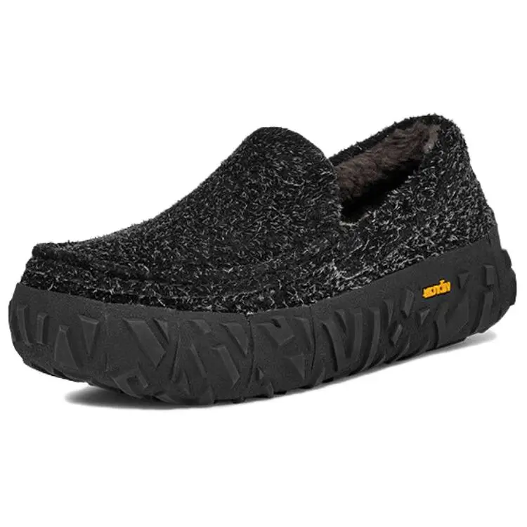 UGG Hybrid Cow Split Leather Loafers Men's Black