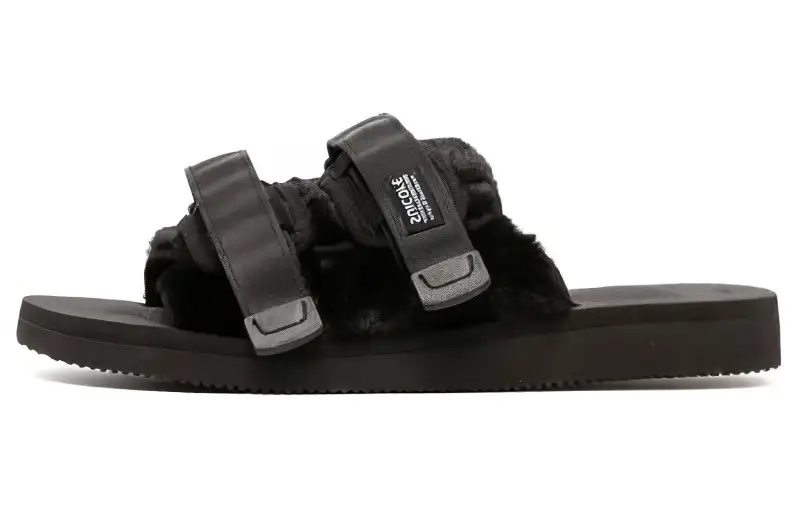 Suicoke Moto Logo Patch Double Strap Slides