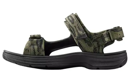 Clarks Sandal 2 Martine Rose Green Textile Women's