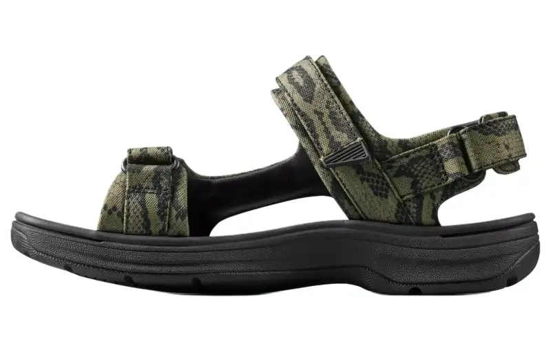 Clarks Sandal 2 Martine Rose Green Textile Women's