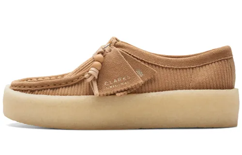 Clarks Originals Fabric Low top Skateboard Shoes Women's Brown