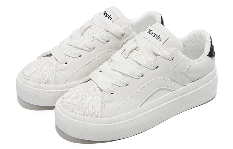 TUOPIN Couple's, Classic Vintage Low top Skateboard Shoes Women's