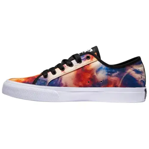 DC Shoes Manual Low top Canvas Shoes Men's Fire Color