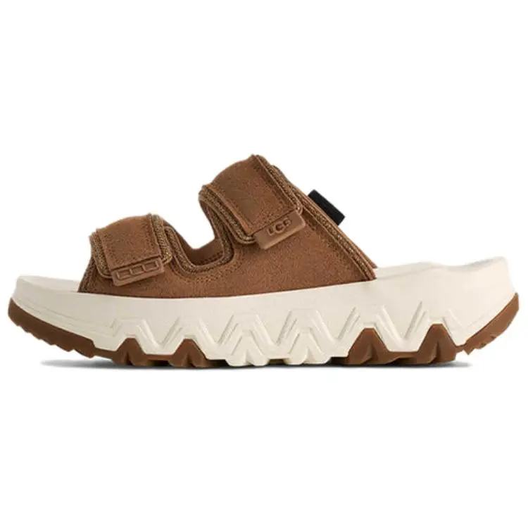 UGG Slip Resistant Slide Slippers Unisex Chestnut