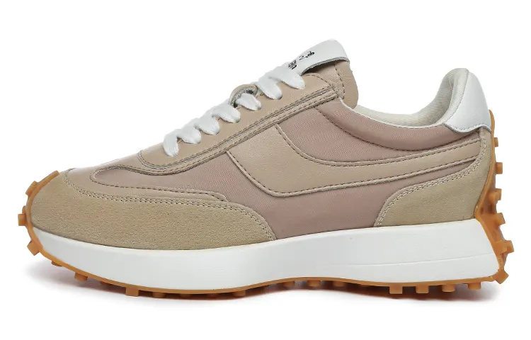 EVERAU Chunky Sneakers Women's Low Top Camel